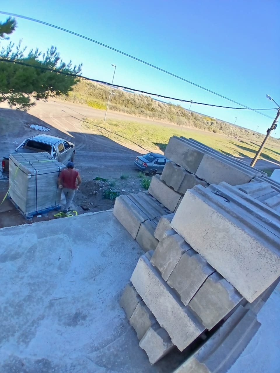 Carga de materiales constructivos